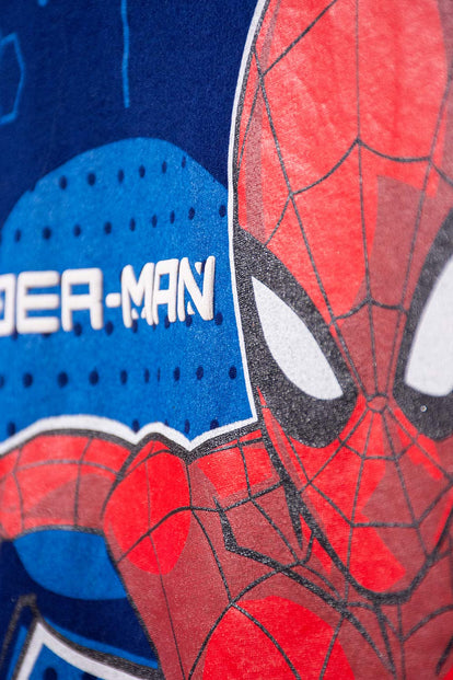 POLERA DE SPIDER-MAN MANGA CORTA AZUL PARA NIÑO