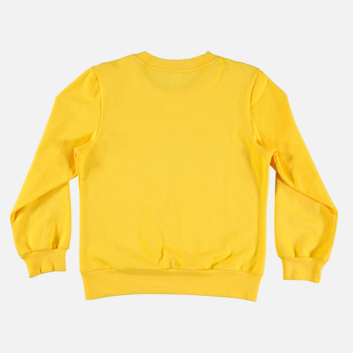 POLERON DE BATMAN CERRADO AMARILLO PARA NIÑO
