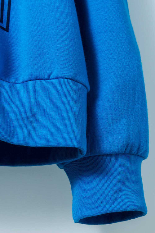 POLERÓN DE BART SIMPSON CERRADO AZUL PARA NIÑO