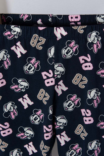 PIJAMA MINNIE MOUSE PANTALÓN LARGO MULTICOLOR PARA NIÑA