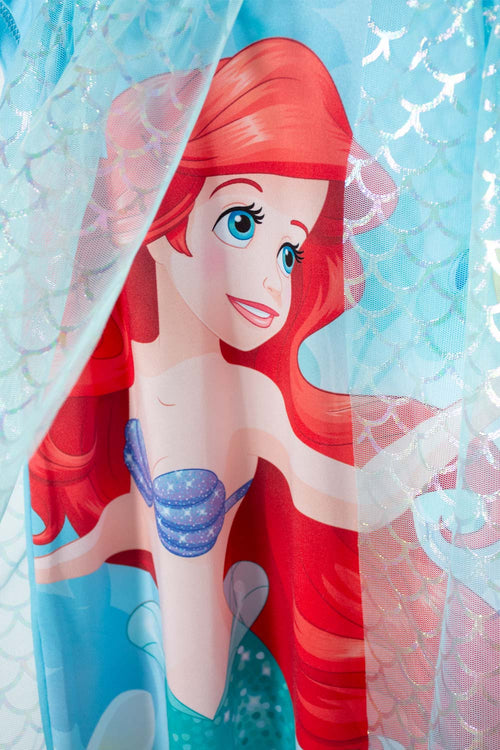 PIJAMA DE LA SIRENITA CON TULL AZUL PARA NIÑA