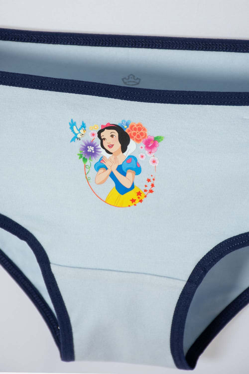 PACK X2 PANTIES PRINCESAS DISNEY MULTICOLOR PARA NIÑA