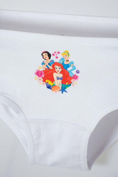 PACK X2 PANTIES PRINCESAS DISNEY MULTICOLOR PARA NIÑA