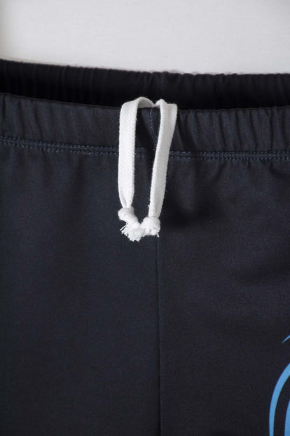 CONJUNTO DE BAÑO SONIC MANGA LARGA AZUL Y BLANCO PARA NIÑO