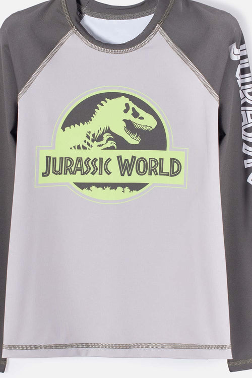 CONJUNTO DE BAÑO DE JURASSIC WORLD VERDE PARA NIÑO