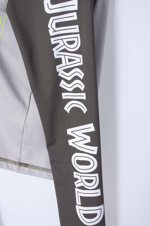 CONJUNTO DE BAÑO DE JURASSIC WORLD VERDE PARA NIÑO