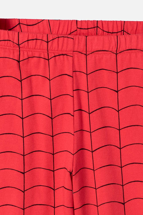 PIJAMA DE SPIDERMAN CON PANTALÓN LARGO MULTICOLOR PARA NIÑO