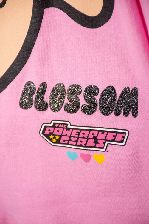 POLERA DE LAS CHICAS SUPERPODEROSAS ROSADO PARA NIÑA