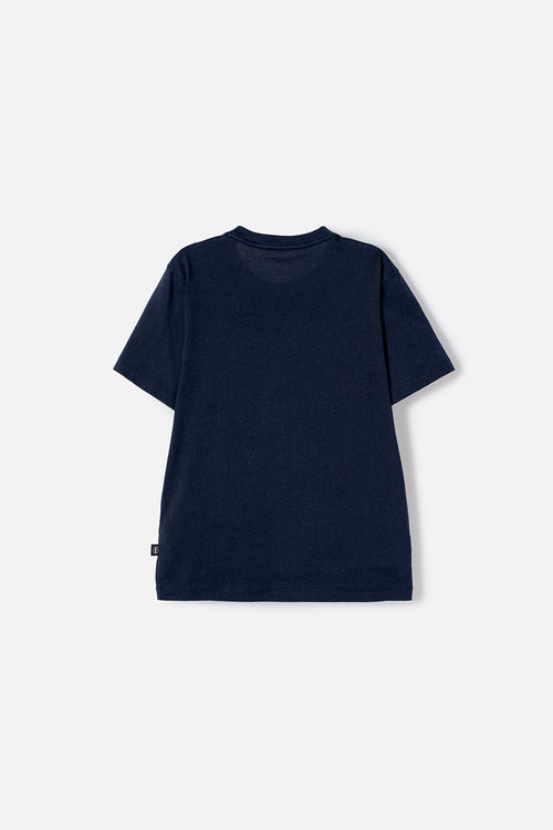 POLERA DE PLAY STATION MANGA CORTA AZUL PARA NIÑO