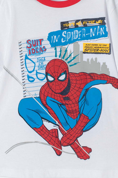 PIJAMA DE SPIDERMAN AZUL, ROJO Y BLANCO PARA NIÑO