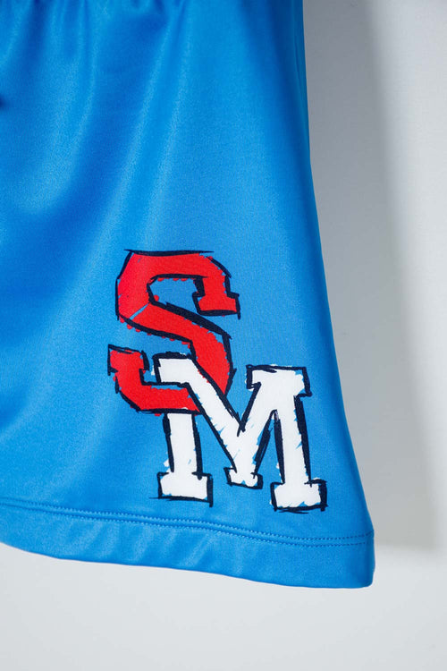 CONJUNTO DE BAÑO DE SPIDERMAN AZUL Y ROJO PARA NIÑO