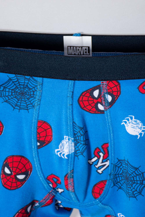 PACK X2 BOXER DE SPIDERMAN MULTICOLOR PARA NIÑO