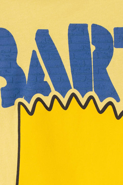 POLERA DE LOS SIMPSONS MANGA CORTA AMARILLA PARA NIÑO