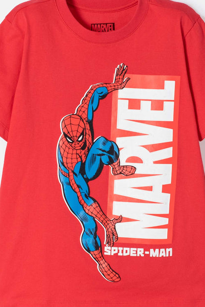 CONJUNTO DE SPIDER-MAN CON PANTALÓN MULTICOLOR PARA NIÑO