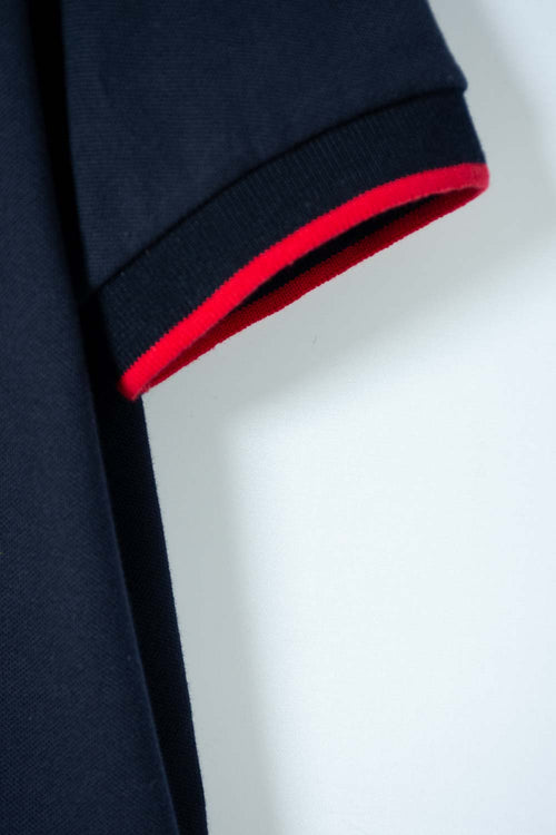 POLERA DE LA NASA TIPO POLO AZUL PARA NIÑO