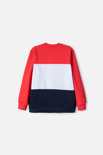 POLERON DE LA NASA CERRADO MULTICOLOR PARA NIÑO