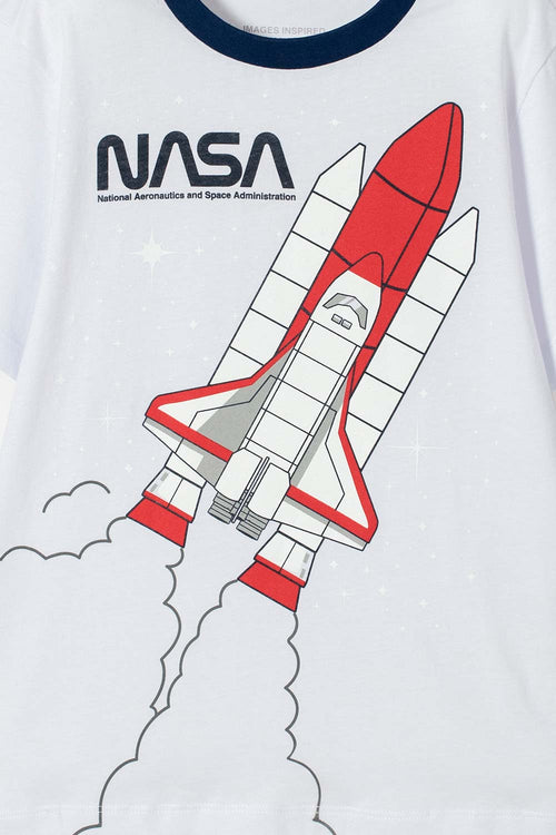 PIJAMA DE LA NASA CON PANTALÓN LARGO MULTICOLOR PARA NIÑO