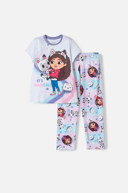 PIJAMA DE GABBY’S DOLLHOUSE MULTICOLOR PARA NIÑA