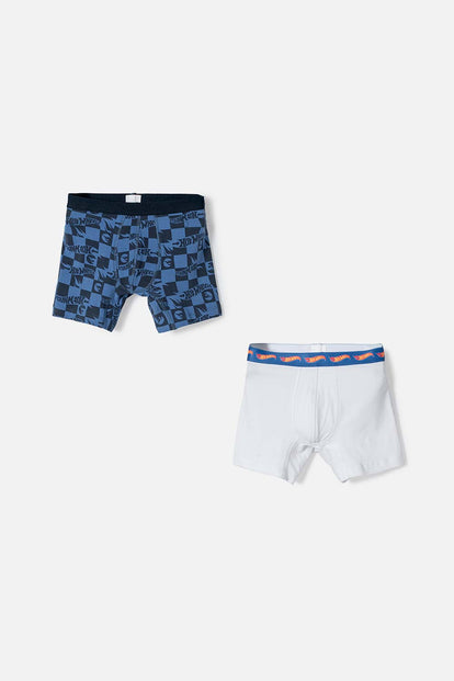 PACK DE BOXER X2 DE HOT WHEELS MULTICOLOR PARA NIÑO