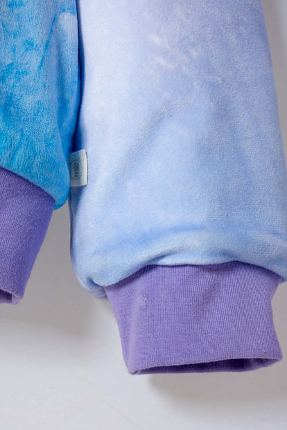 CHAQUETA DE FROZEN CON CIERRE LILA PARA NIÑA