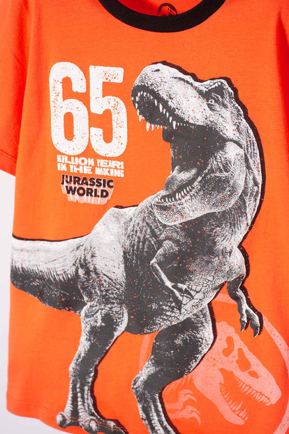PIJAMA DE JURASSIC WORLD PANTALÓN LARGO MULTICOLOR PARA NIÑO