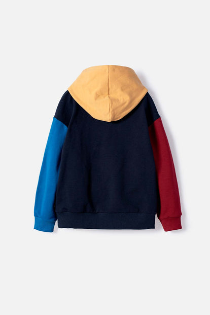 POLERON DE HARRY POTTER CON CAPUCHA MULTICOLOR PARA NIÑO