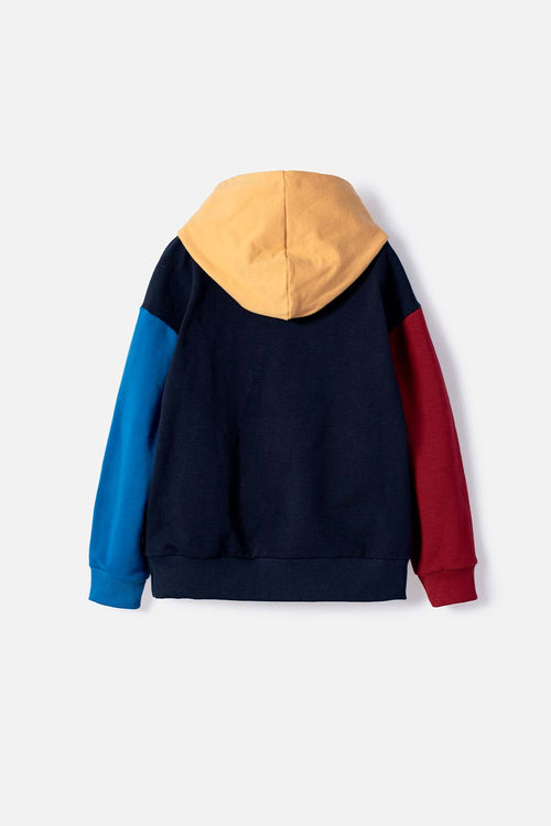 POLERON DE HARRY POTTER CON CAPUCHA MULTICOLOR PARA NIÑO