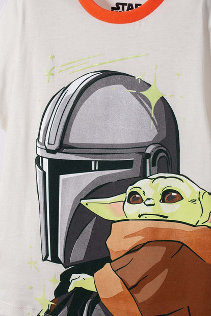 PIJAMA DE MANDALORIAN PANTALÓN LARGO MULTICOLOR PARA NIÑO