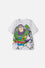 POLERA DE TOY STORY MANGA CORTA BLANCO PARA NIÑO