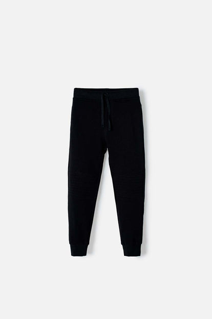 JOGGER DE MIC CON CORDÓN NEGRO PARA NIÑO