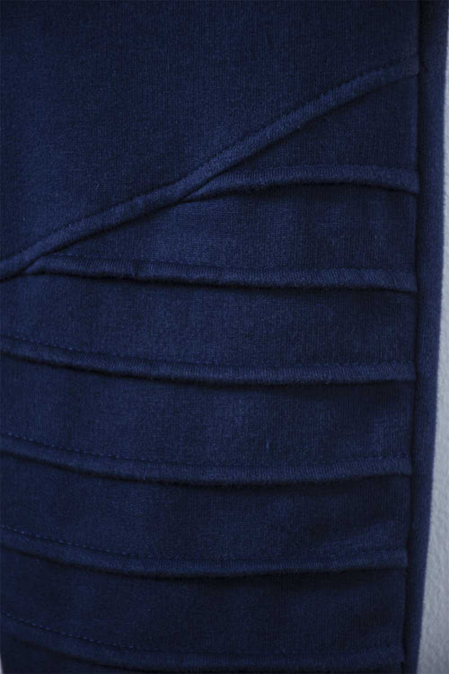 JOGGER MIC AJUSTABLE EN CINTURA AZUL OSCURO PARA NIÑO