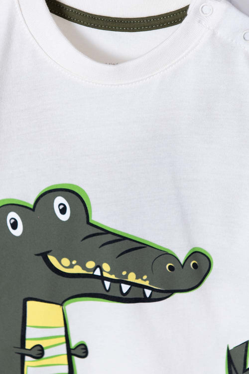 CONJUNTO LITTLEMIC VERDE MILITAR PARA NIÑO 2T A 5T