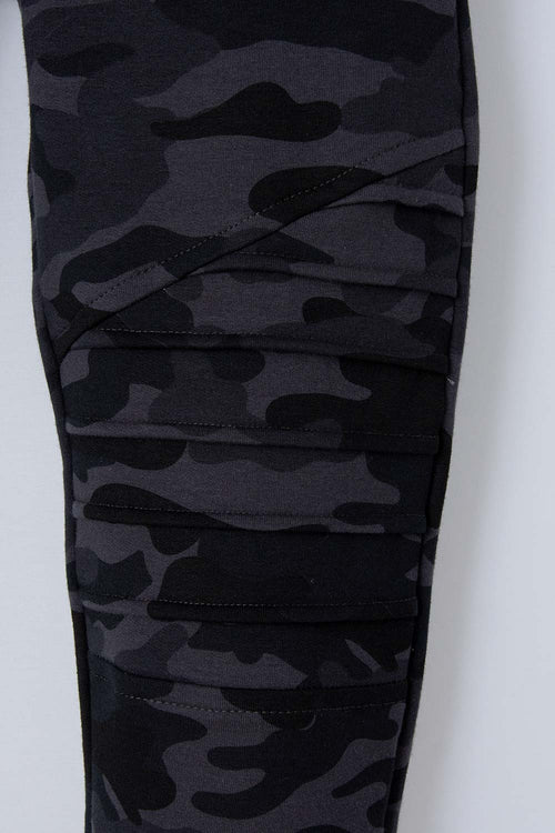 JOGGER DE MIC CON CORDÓN GRIS PARA NIÑO