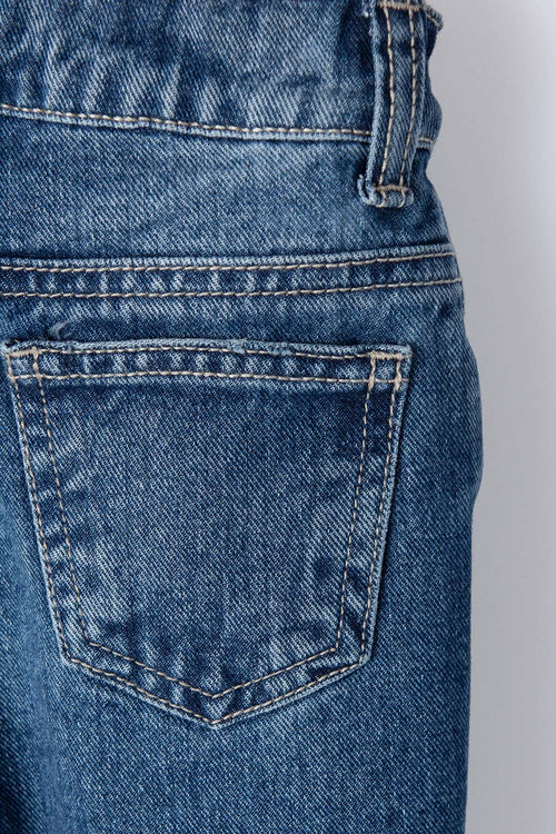 JEAN DE LITTLEMIC INDIGO MEDIO PARA NIÑO 2T A 5T