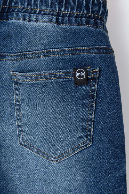 BERMUDA DE MIC INDIGO MEDIO PARA NIÑO