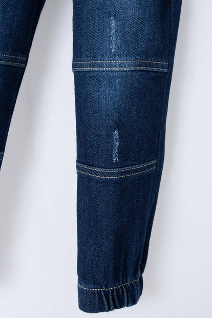 JOGGER DE LITTLEMIC INDIGO MEDIO PARA NIÑO 2T A 5T