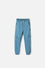 JOGGER DE MIC CON CORDÓN AZUL CLARO PARA NIÑA