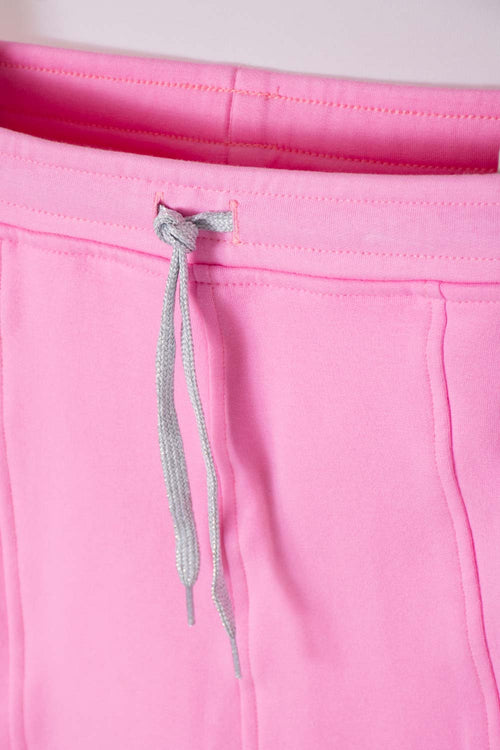 POLLERA DE MIC CON BOLSILLOS ROSADA PARA NIÑA