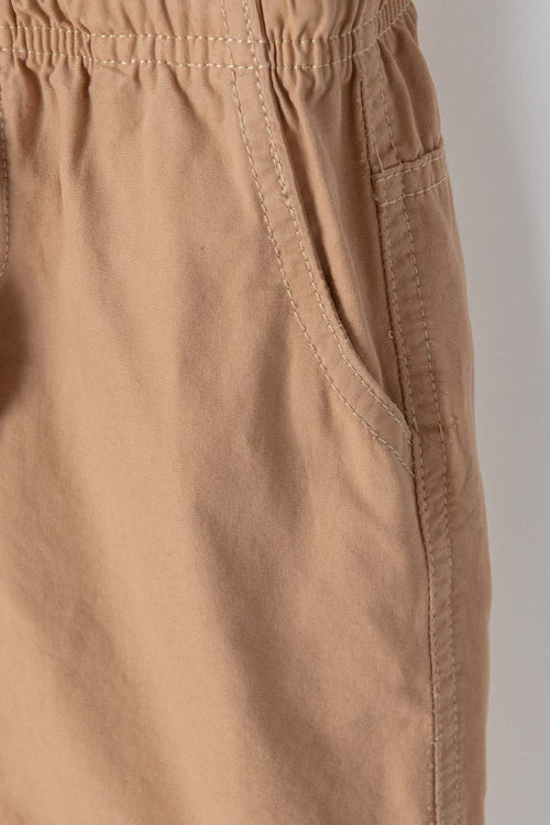 BERMUDA DE LITTLEMIC CON CORDON CAKI PARA NIÑO 2T A 5T