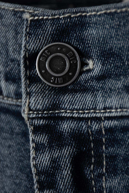 JEAN DE MIC CON BOLSILLOS AZUL MEDIO PARA NIÑO