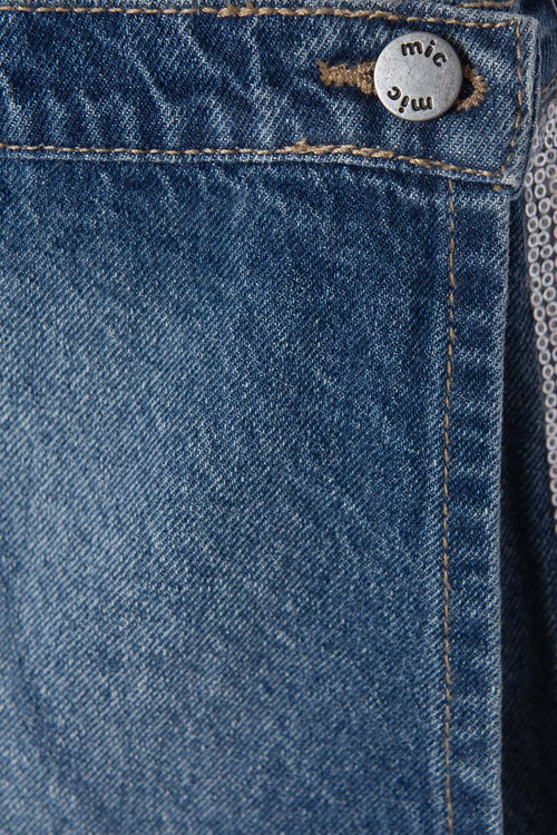 POLLERA DE LITTLEMIC TONO MEDIO PARA NIÑA 2T A 5T