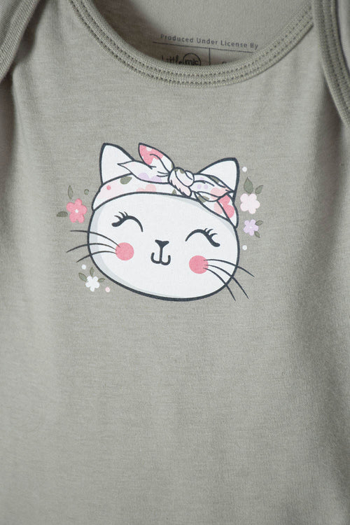 CONJUNTO DE LITTLEMIC CON BODY Y PANTALÓN PARA BEBÉ NIÑA