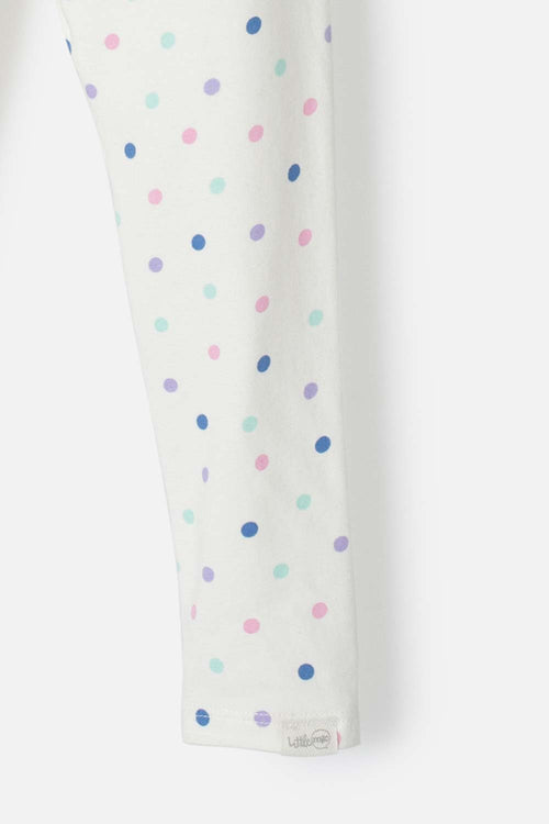 PACK X2 LEGGINS DE LITTLEMIC MULTICOLOR PARA NIÑA 2T A 5T