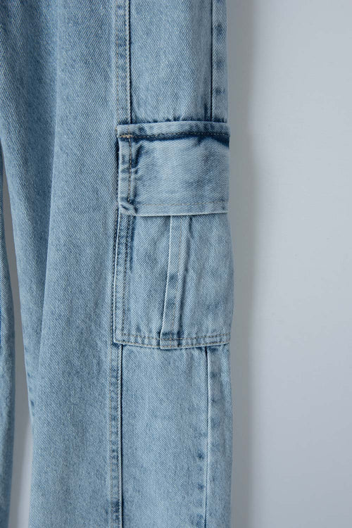 JEAN DE MIC AZUL CLARO PARA NIÑA