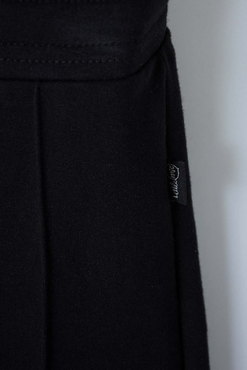 JOGGER DE LITTLEMIC CON CORDÓN NEGRO PARA NIÑA 2T A 5T