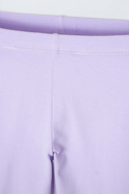 PACK X2 LEGGINS DE MIC LAVANDA Y AZUL PARA NIÑA