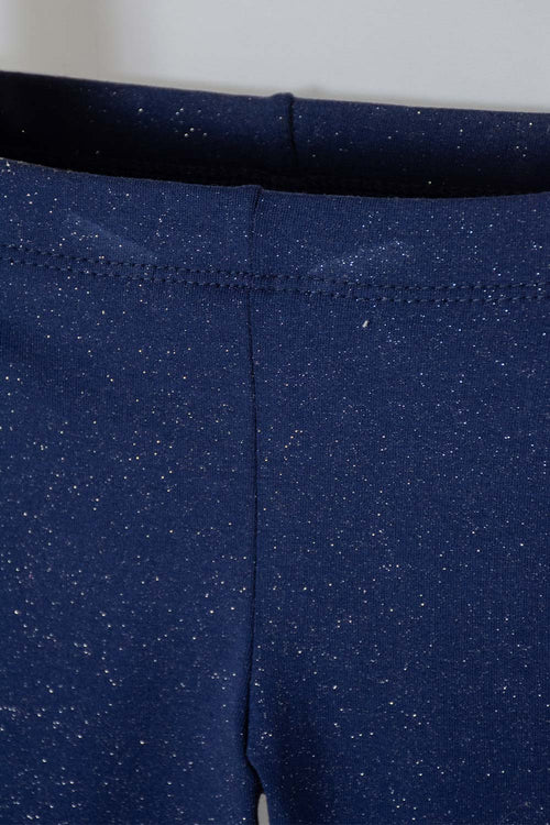 PACK X2 LEGGINS DE MIC LAVANDA Y AZUL PARA NIÑA