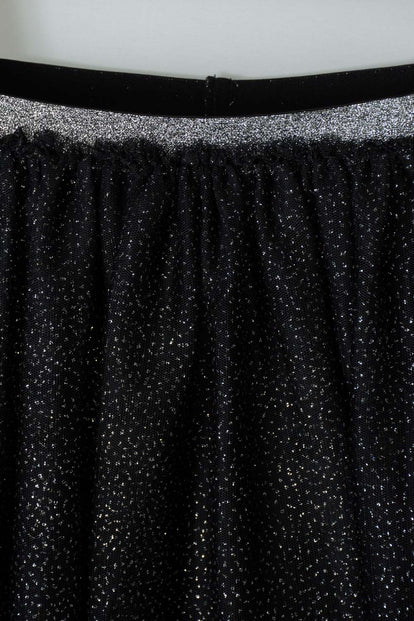 POLLERA DE MIC TIPO TUTÚ NEGRA PARA NIÑA