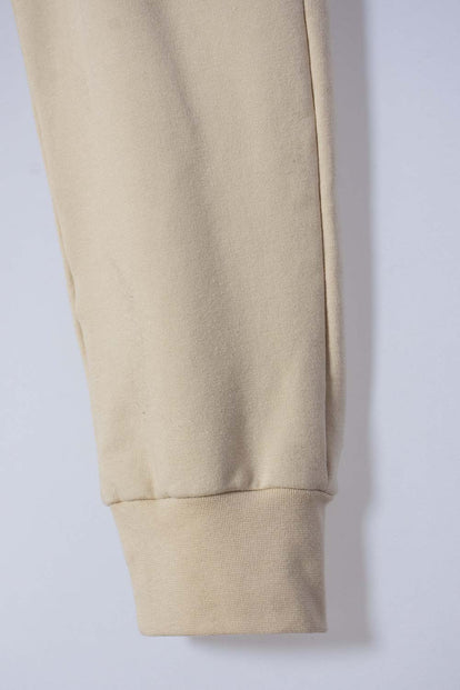 JOGGER DE MIC CON CORDÓN CAQUI PARA NIÑO