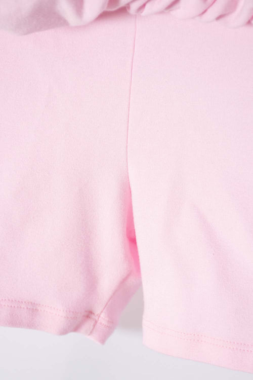 POLLERA DE MIC CORTA ROSADA PARA NIÑA